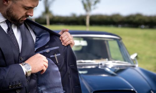 Sharpen up your wardrobe with a bespoke two-piece suit from McCann Bespoke Tailoring, at their brand new, flagship premium premises on Lime Street, London