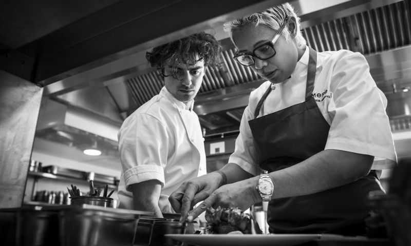 Private dining at Masterchef's very own Monica Galetti's Mere Restaurant