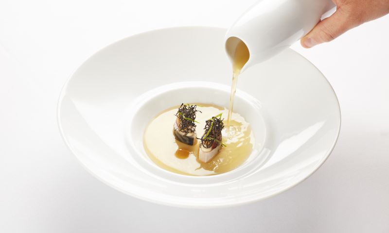 Private Dining for 6 on The Naughty Table at The Ormer, found in The Flemings Hotel Mayfair