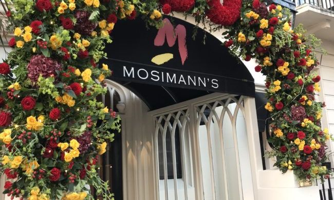 Luxury Dinner for two in the Mont Blanc at the Mosimann's London Restaurant