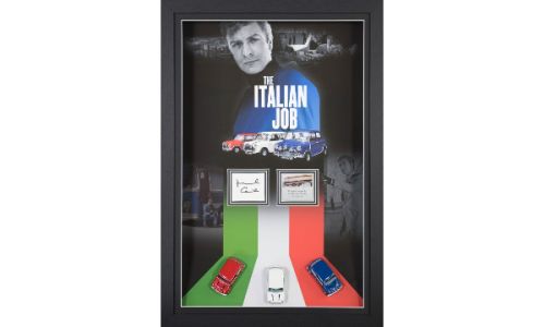 Sir Michael Caine Signed the Italian Job