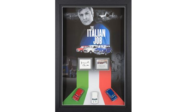 Sir Michael Caine Signed the Italian Job