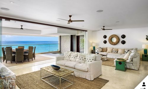 7-Night Barbados Luxury Beach Front Apartment – 6 People