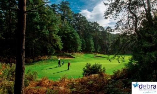 Team of four at DEBRA Golf Day at Woburn on 6 August 2024
