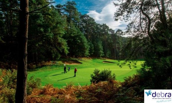 Team of four at DEBRA Golf Day at Woburn on 6 August 2024