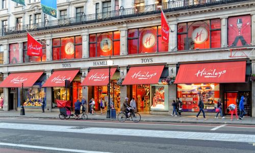 Hamleys VIP tour and personal shopper experience with refreshments for family of 4 with £200 Spending Money
