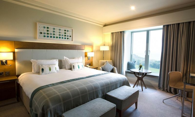 Golfing break for 4 people at Portmarnock Hotel & Golf Links, with over night stay and 2 fourballs (2 rounds per person)