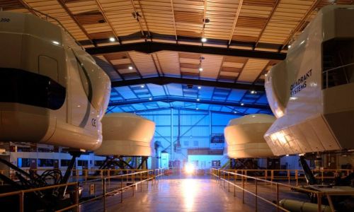 Flight in a Boeing 737NG Simulator at Quadrant Systems