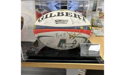 Signed & Boxed Match Ball from 745 MND Fundraiser game