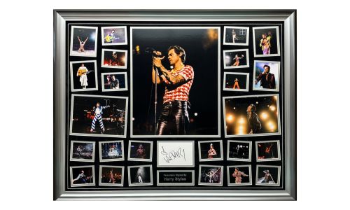 Harry Styles Signed Frame
