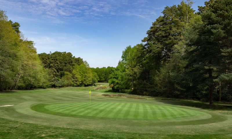 Fourball and a meal at Sunningdale Heath Golf Club for 4 people