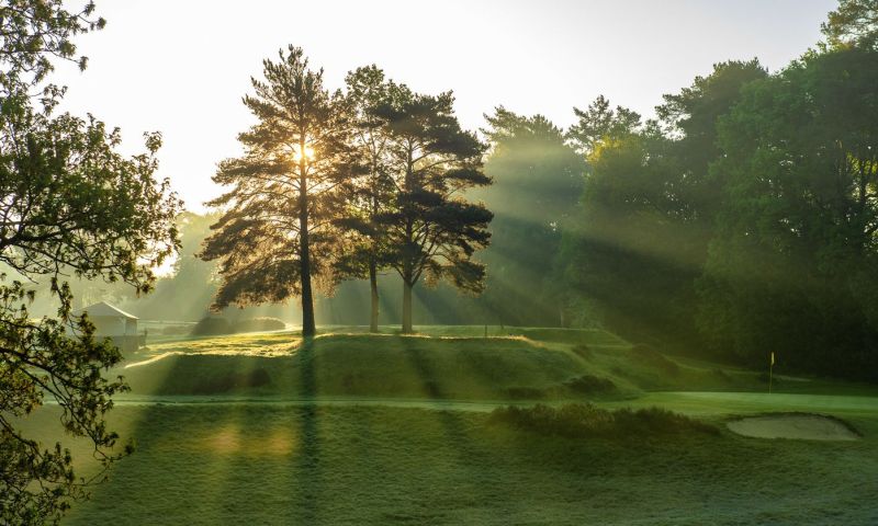 Fourball and a meal at Sunningdale Heath Golf Club for 4 people