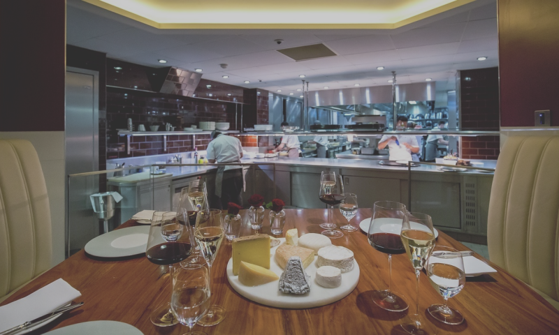 Chef’s table for 6 at Gordon Ramsay’s Michelin Starred Petrus