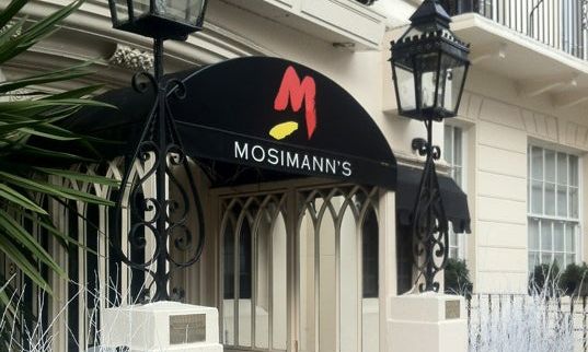 Luxury Dinner for two in the Mont Blanc at the Mosimann's London Restaurant