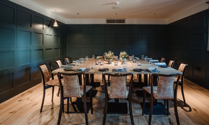 Private Dining for 10 at Tom Kitchin’s “Bonnie Badger”, Gullane, Edinburgh