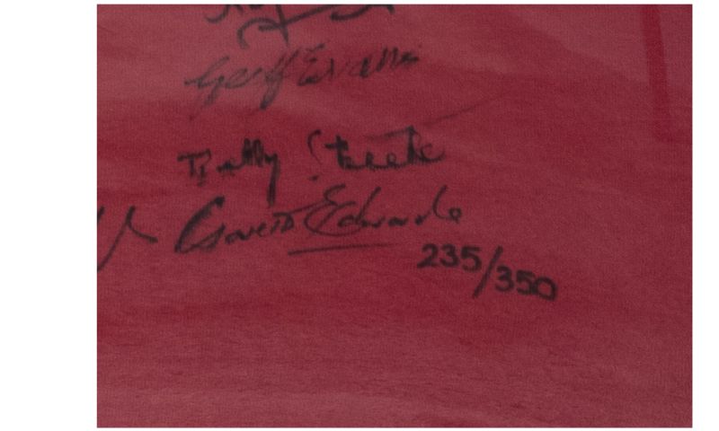 Framed 1974 British Lions Jersey Signed by the Entire Squad (The Invincibles)