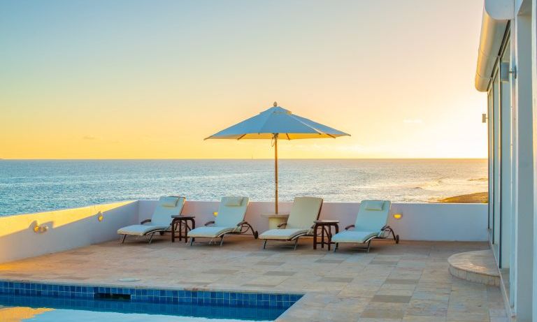 One week stay in a luxury four bedroom waterfront villa in Anguilla, Caribbean