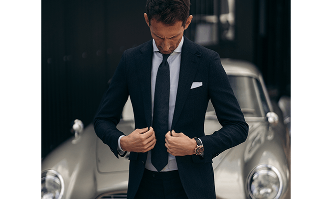 Nicholas & Harding Bespoke Suit