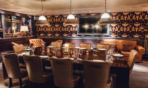 Private Dining for 12 and Billiards at 100 Wardour Street