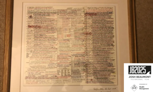 Bill McLaren’s Big Sheet