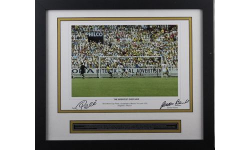 Gordon Banks and Pele - The Greatest Save Ever!