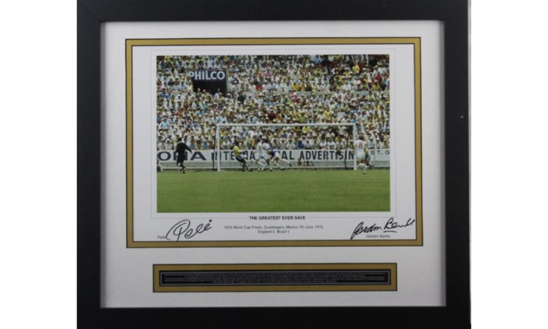 Gordon Banks and Pele - The Greatest Save Ever!