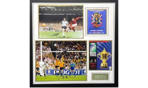 World Cup Winning Goal Scorers - Sir Geoff Hurst & Jonny Wilkinson CBE