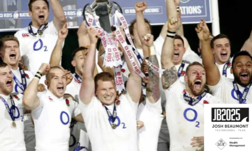 Signed England Shirt from the 2016 Six Nations Grand Slam