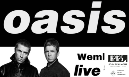 Two tickets to Oasis at Heaton Park in Manchester with one night’s stay at the Midland Hotel – Wednesday 16th July 2025