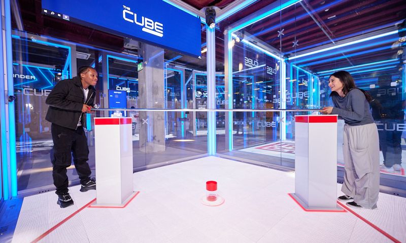 Lot 6 - Play iconic TV Game show THE CUBE for 70 people