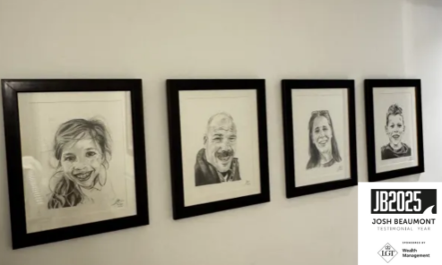 Bespoke pencil portrait by Jonny Fort
