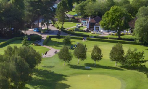 4 ball at Woodcote Golf Club