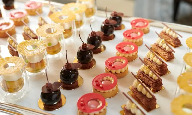 Champagne afternoon tea for 4 at The Corinthia Hotel