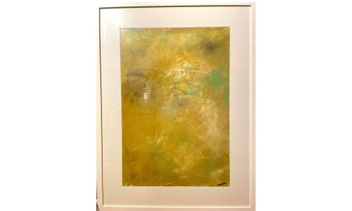The Bridge - appearing in Morning Light - acrylic on polymer painting