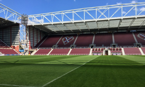 Hearts Haven: Exclusive Director's Box Experience for 2 at Tynecastle Park