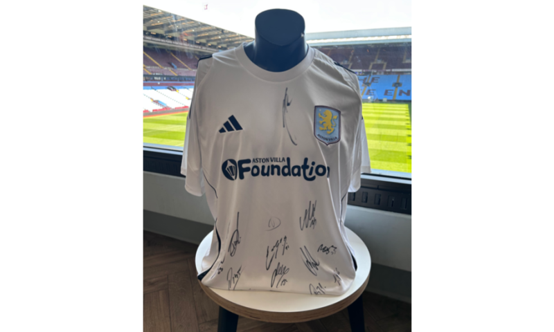 Signed Aston Villa Foundation Shirt (2024/25 Season)