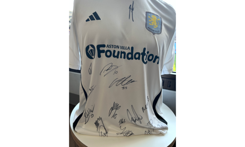 Signed Aston Villa Foundation Shirt 2024/25 Season