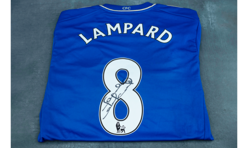 Super Shirt – Frank Lampard Signed Chelsea Shirt