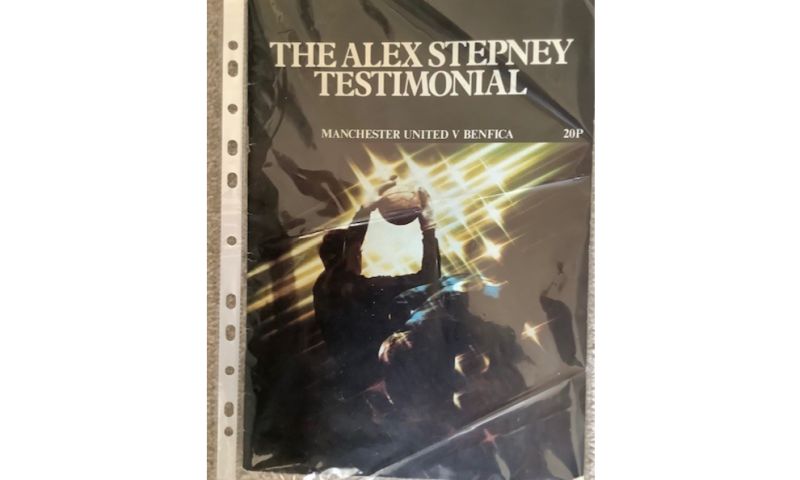 Manchester United Programme Collection including one signed by Sir Alex Ferguson