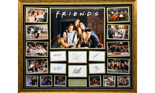 Incredible “Friends” Frame – Hand Signed By All Six “Friends”