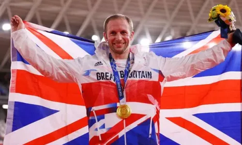 British cycling jersey which will be signed by Sir Jason Kenny (Britain's most decorated Olympian) with a personal message