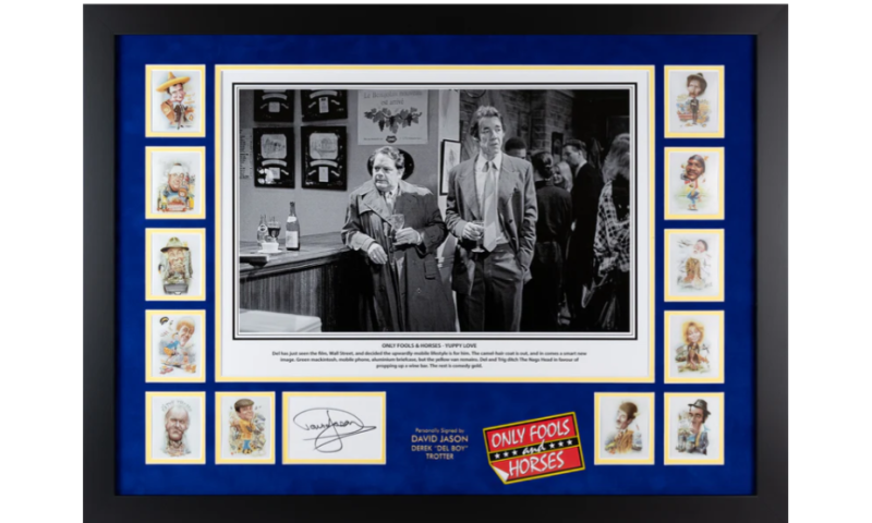 David Jason Signed Only Fools & Horses Presentation