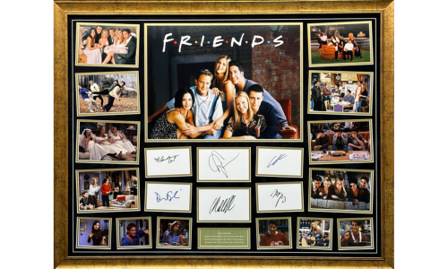 Incredible “Friends” Frame – Hand Signed By All Six “Friends”