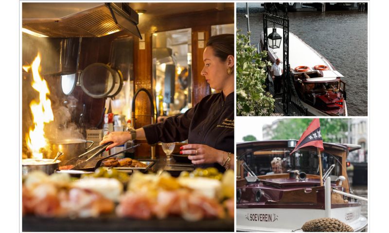 AVONDVAART MET DINER & LIVE MUZIEK AAN BOORD VAN SALONBOOT SOEVEREIN – VOOR 25 PERSONEN
