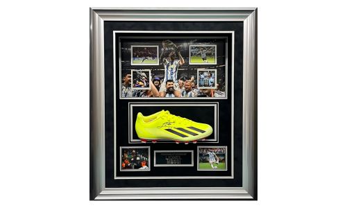 Lionel Messi Signed Football Boot