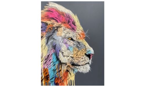 LION - Stephen Ford Dynamic Painting
