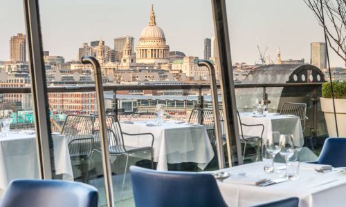 Sumptuous 8 Course Fine Dining at The Oxo Tower Restaurant With Paired Wines