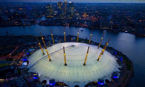 6 x Premium Seats for an event of your choice at the O2 Arena with meal at Gordon Ramsay's Street Burger before
