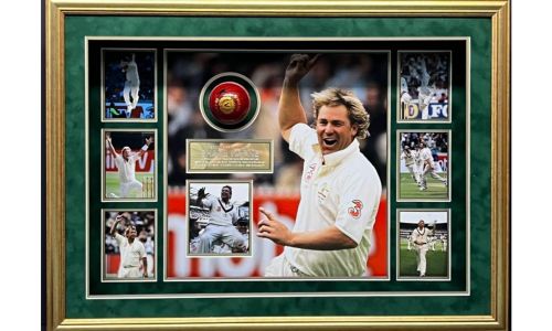 Shane Warne Signed Cricket Ball