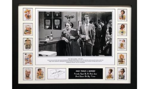 Only Fools and Horses signed frame